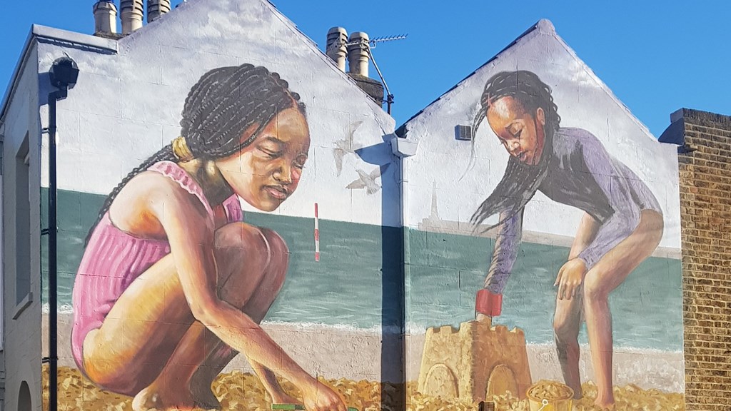 Rise Up Residency Mural by Dreph