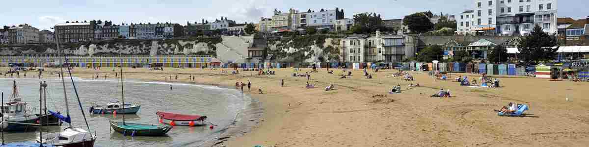 Viking Bay, Broadstairs, from harbour -credit Thanet Tourism.JPG