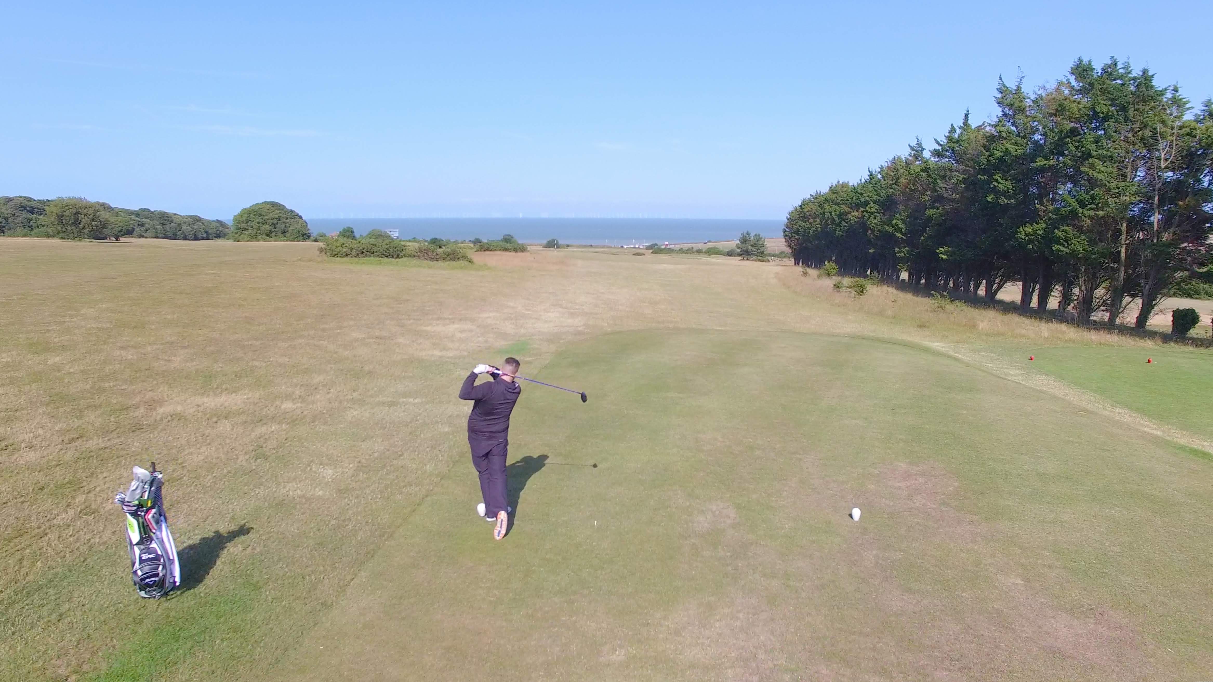 Man Playing Golf At North Foreland Golf Course Credit Tourism At Thanet District Council