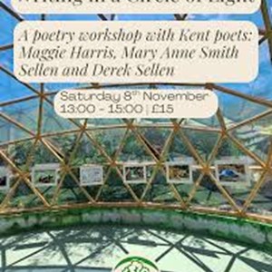 Writing In A Circle Of Light