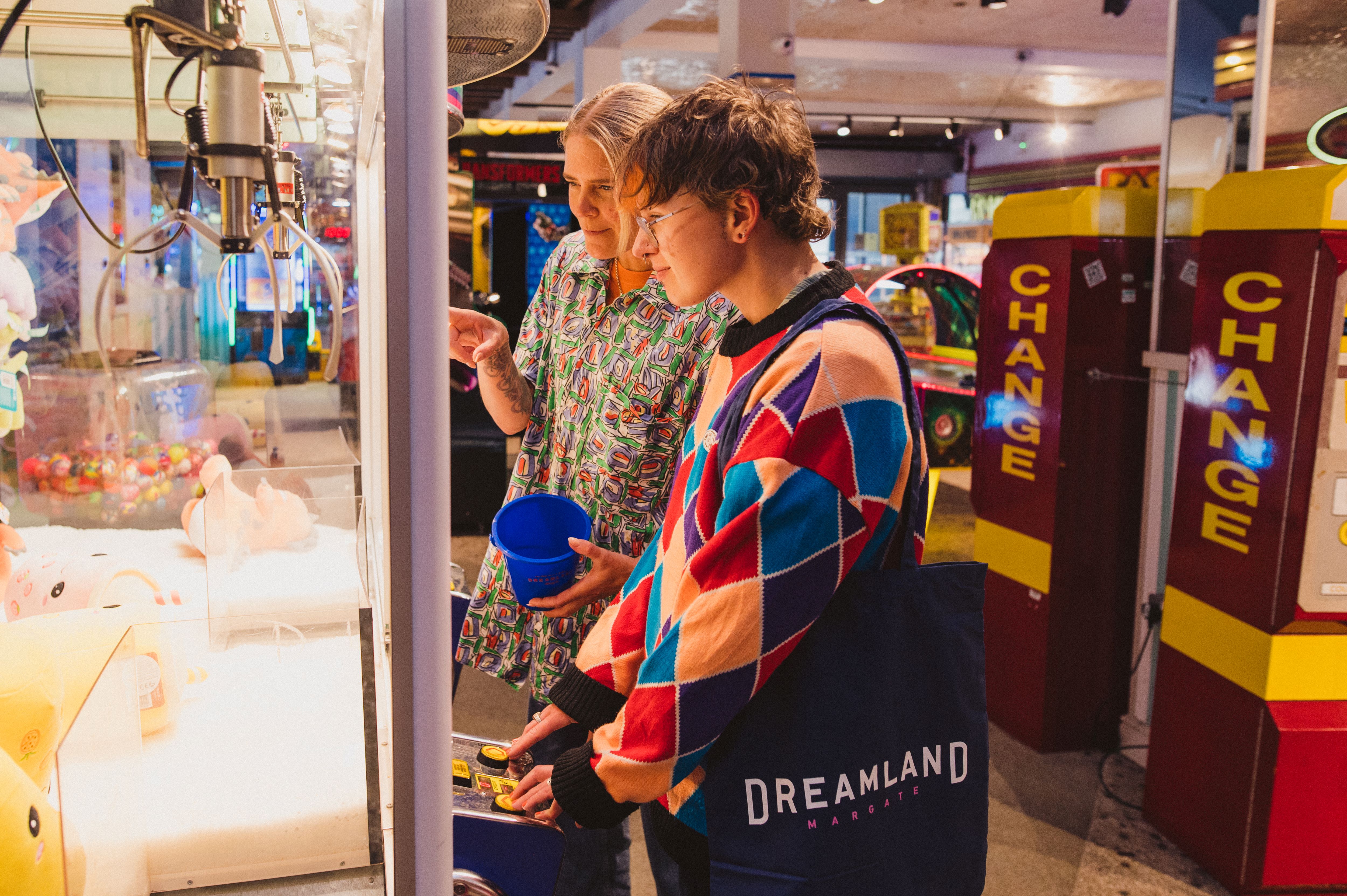 Visit Kent Dreamland Roller Disco Daiz & Lina 39