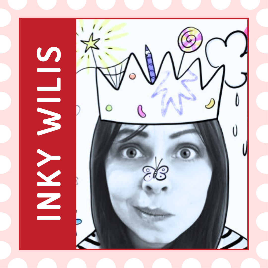 Square 1X1 Inky Willis Kate Willis Crowley Happy Reading Bookshop Event Christmas 2025