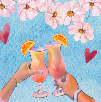 Mums And Mimosa Crop