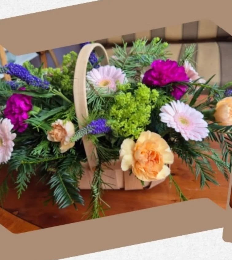 Mothers Day Basket Violet