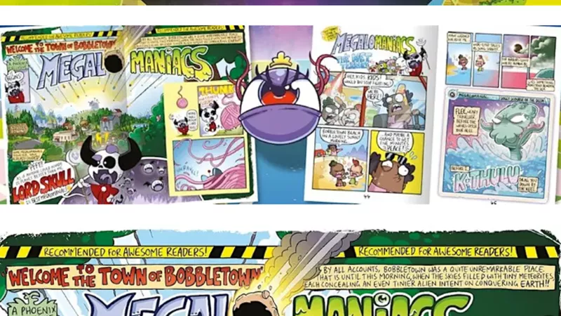 Kids' Book Club - Megalomaniacs: The Invasion Begins! at Happy Reading Bookshop