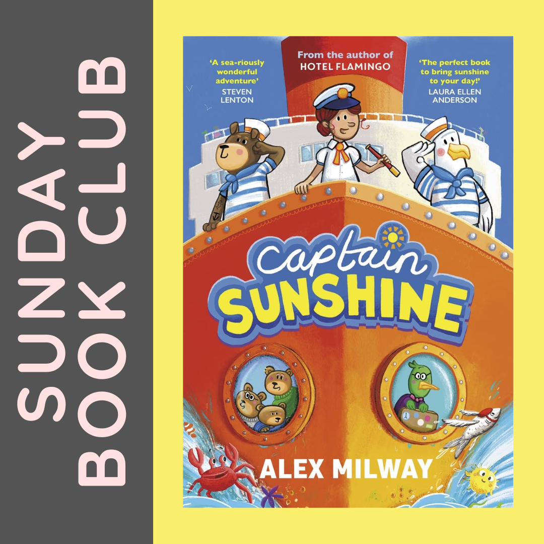 Square 1X1 Sunday Book Club Captain Sunshine Happy Reading Bookshop Event