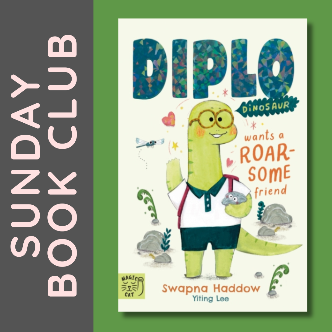 Square 1X1 Sunday Book Club Diplo Dinosaur Wants A Roarsome Friend Happy Reading Bookshop Event