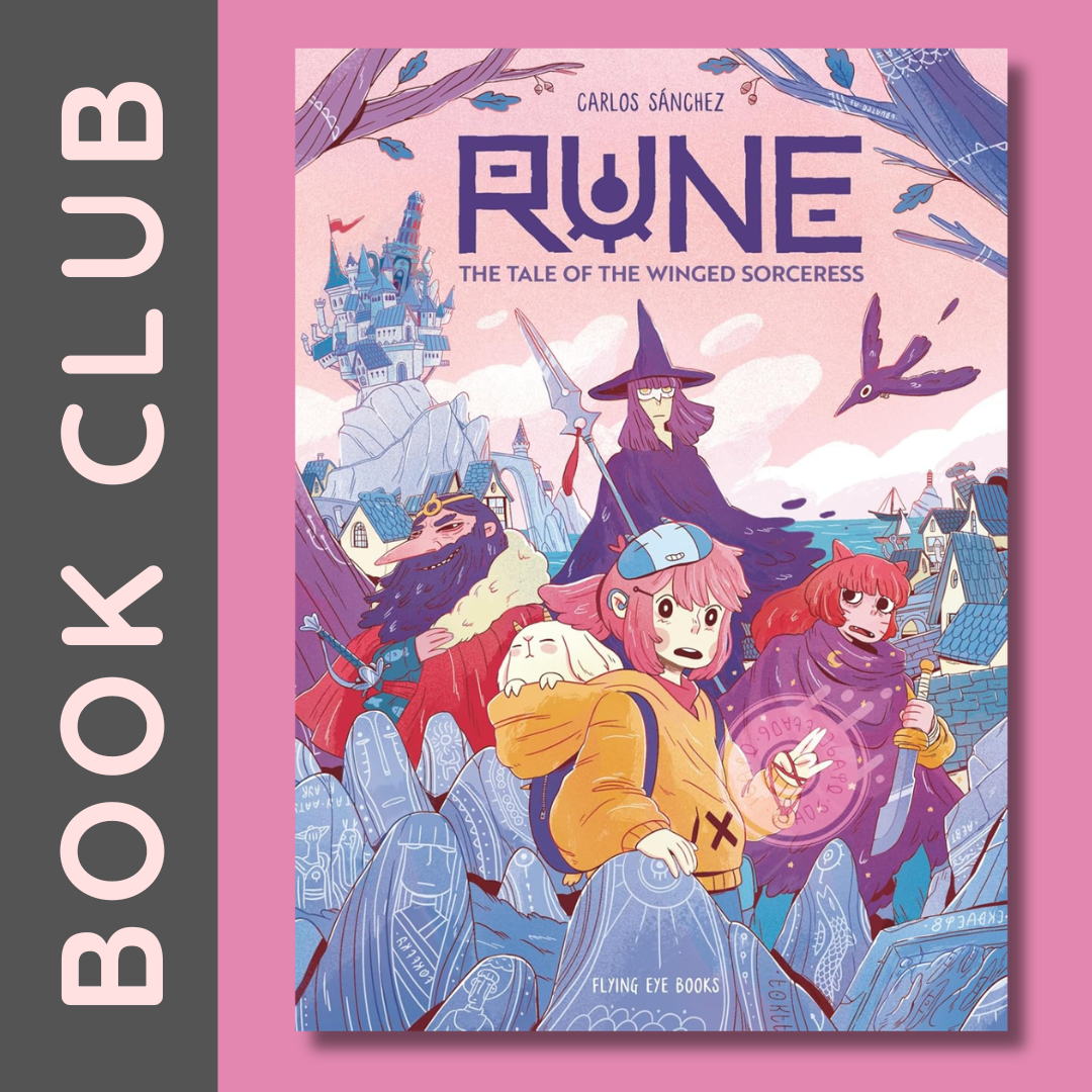 Square 1X1 Sunday Book Club Rune The Tale Of The Winged Sorceress Happy Reading Bookshop Event