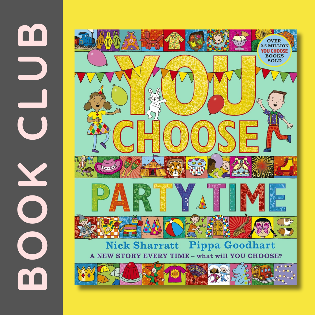 Square 1X1 Sunday Book Club You Choose Party Happy Reading Bookshop Event