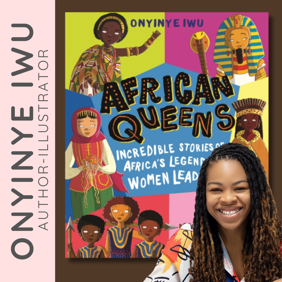 Square 1X1 Onyinye Iwu African Queens Happy Reading Childrens Bookshop