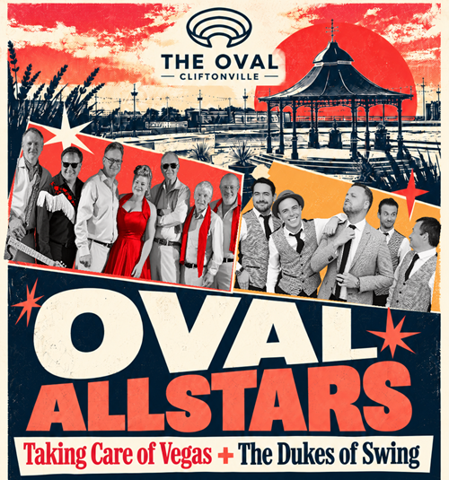 The Oval Allstars Seaside Gig Poster Final