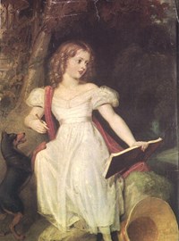 Princess Victoria aged about 10-11 years. Painted by Westall.jpg