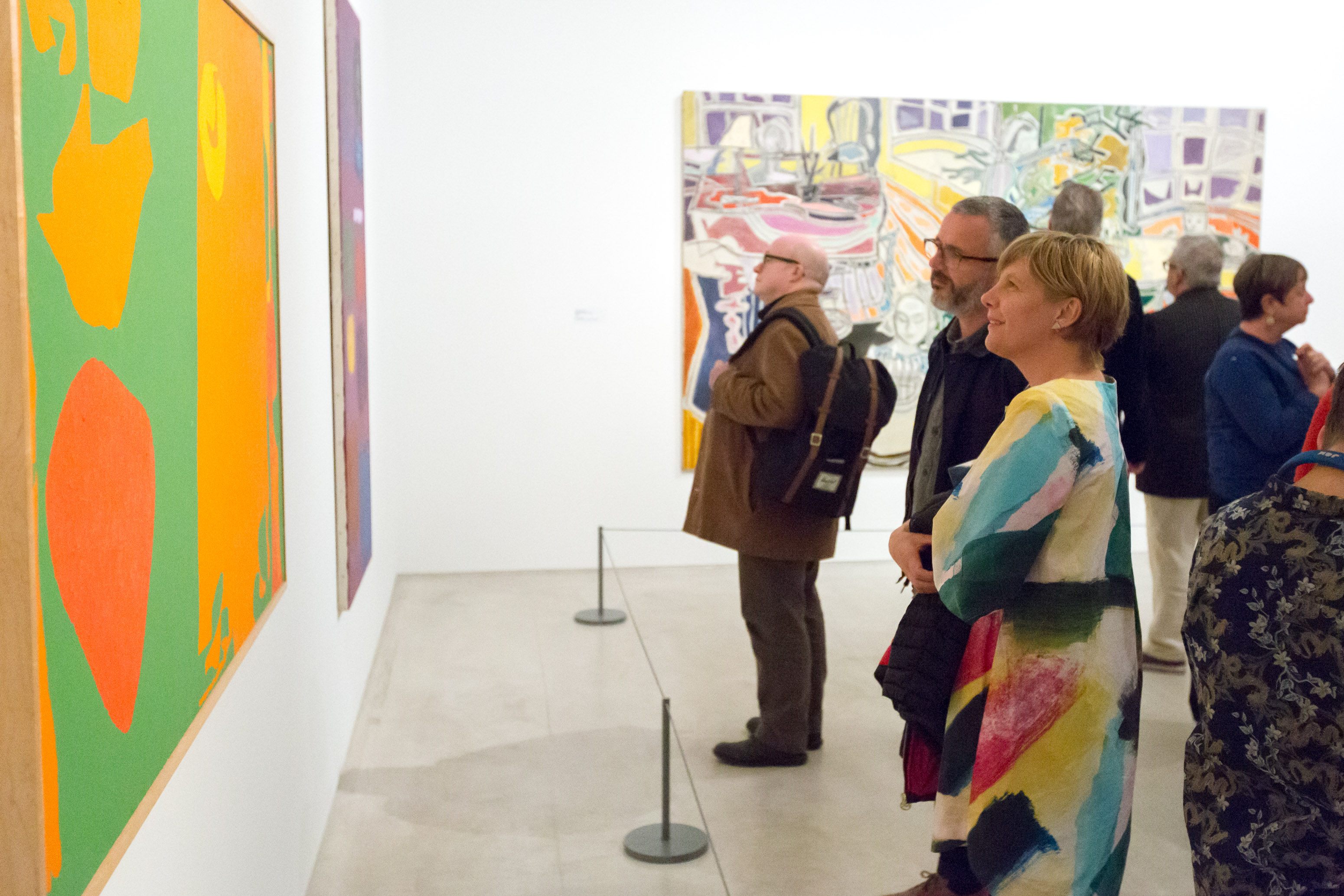 Patrick Heron & Akram Zaatari. Private View. Photography by Manu Palomeque