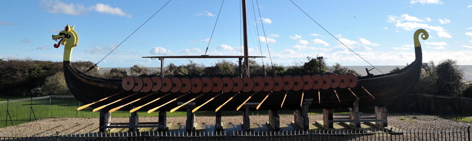 Viking Ship Hugin, Cliffsend. Credit Thanet Tourism.JPG