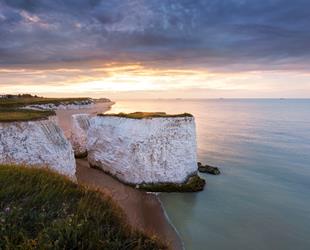 Sunset at Botany Bay, Broadstairs