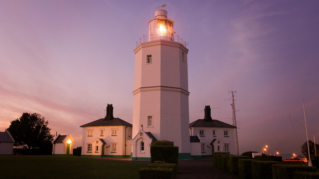 North Foreland Lighthouse At Dusk Credit Thanet Tourism