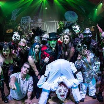 Group of ghouls, cast of Circus of Horrors