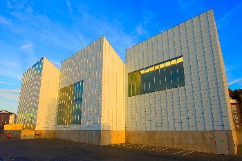 Exterior of Turner Contemporary facing the sea
