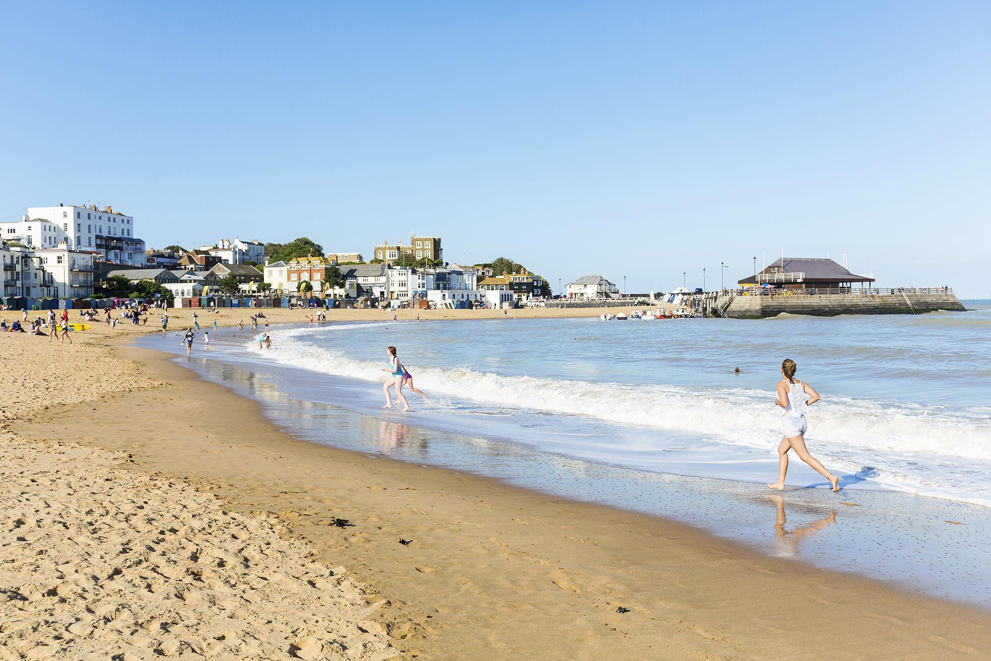 Viking Bay beach, Broadstairs Visit