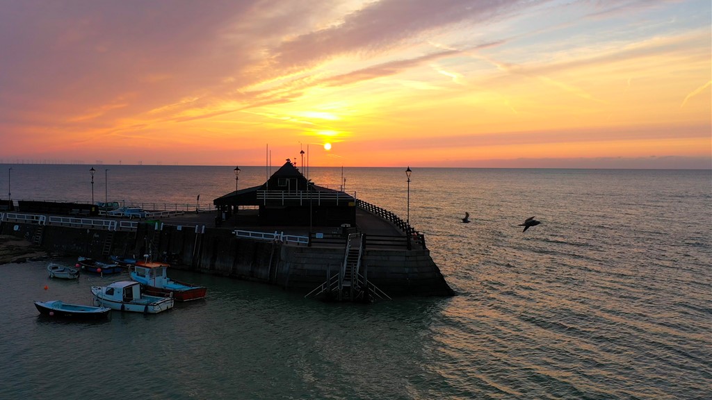 Copy Of Sunrise Over Broadstairs Harbour (Still) Credit Thanet District Council (1)