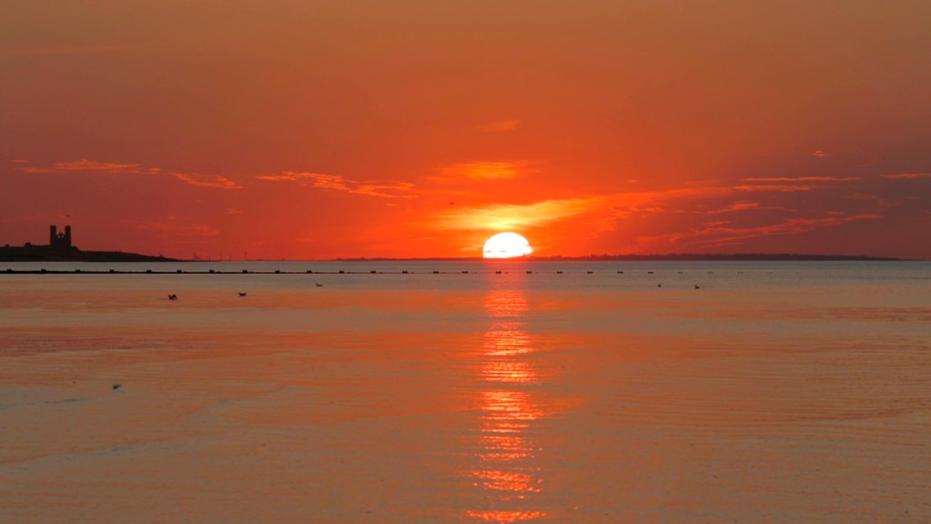 Sunset With Reculver Towers (Still) Credit Thanet District Council (2)
