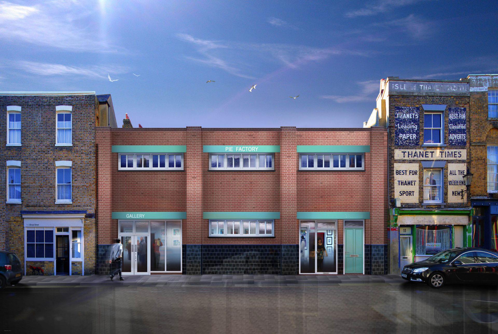 Pie Factory Margate a venue for exhibitions and events in Margate Old