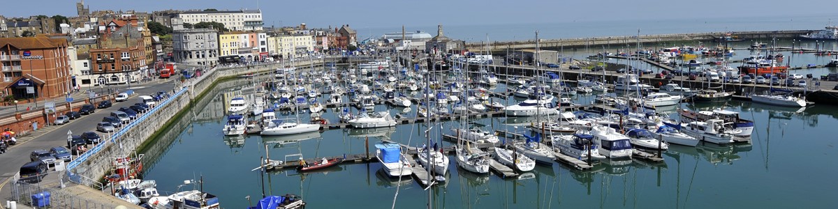 Royal Harbour Ramsgate from Westcliff Promenade.JPG