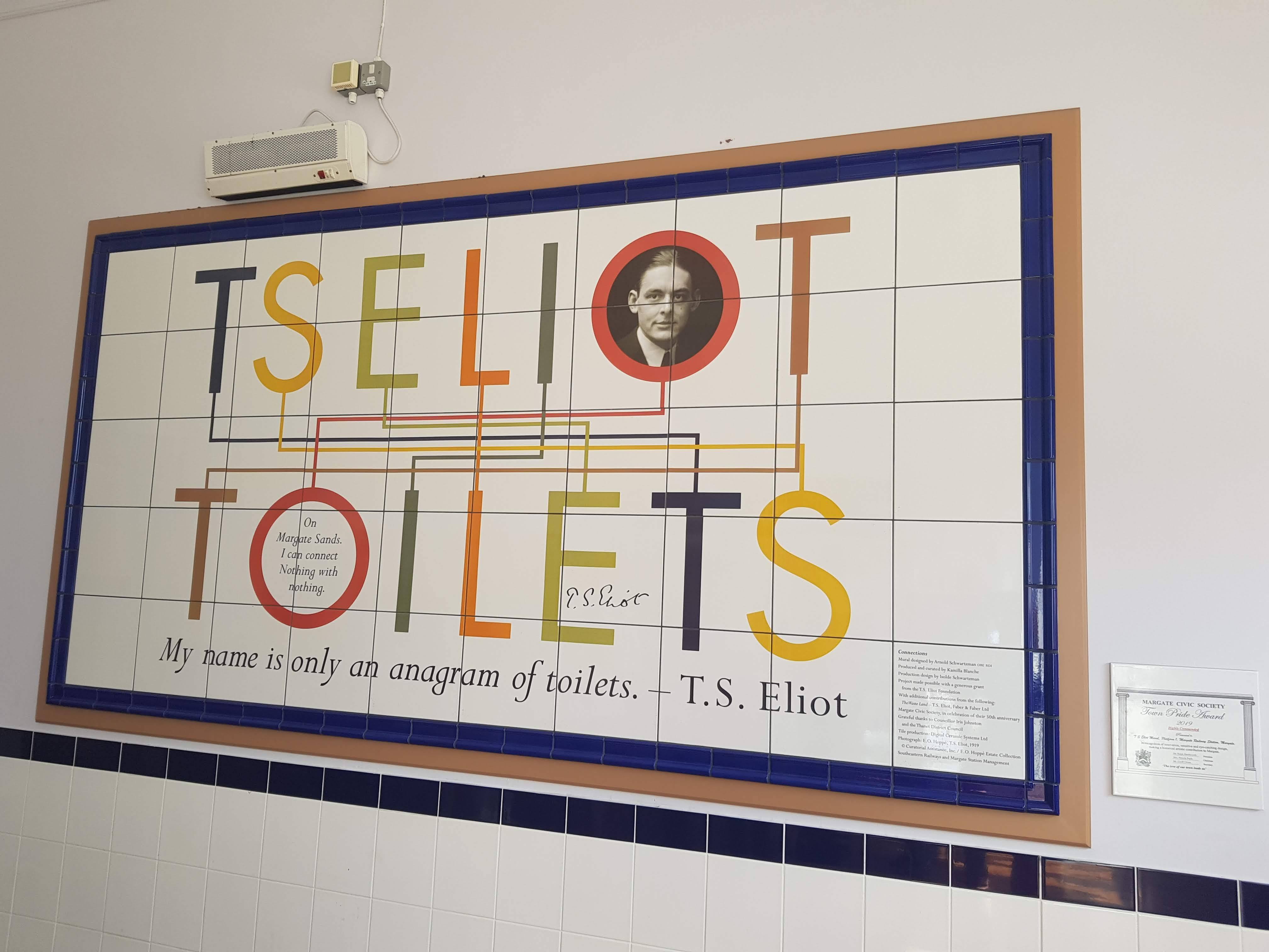 TS Eliot Mural