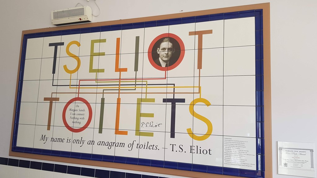 TS Eliot Mural